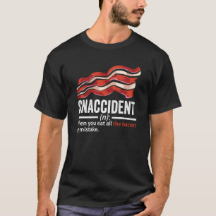 Bacon Sndisaster Bacon Pig Schweinefleisch Spaß Mä T-Shirt