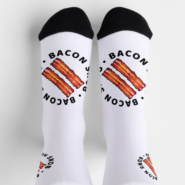 Bacon Snob Socken (Oben)