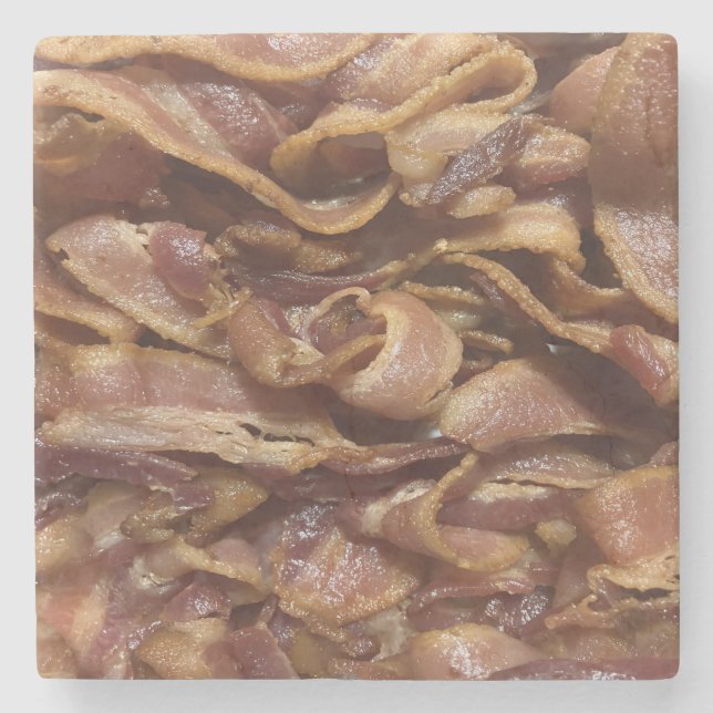 Bacon Steinuntersetzer (Vorderseite)