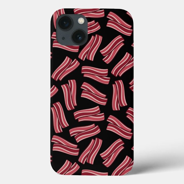 Bacon Strips Pattern Case-Mate iPhone Hülle (Rückseite)