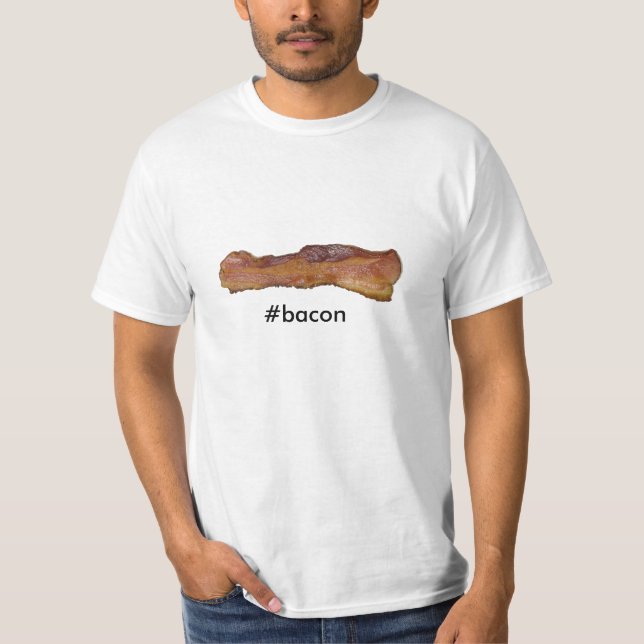 #bacon T-Shirt (Vorderseite)