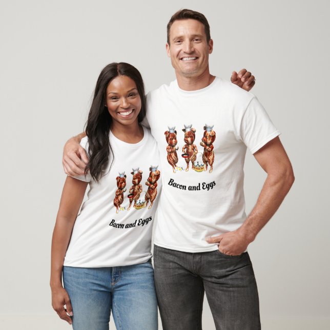 Bacon und Eier Schweinefleisch Köche T-Shirt (Unisex)