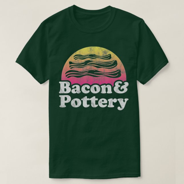 Bacon und Potterie T-Shirt (Design vorne)