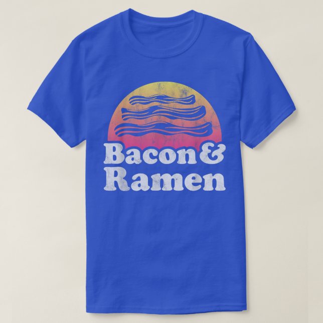 Bacon und Ramen T-Shirt (Design vorne)