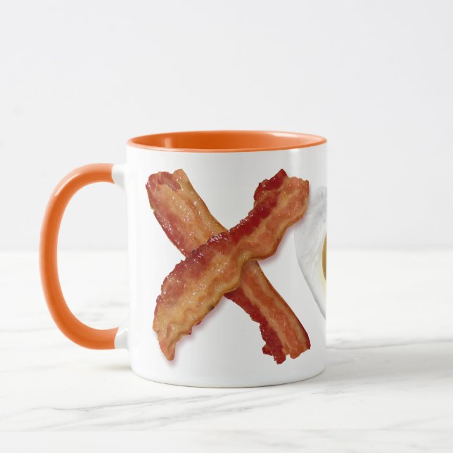 Bacon X O X LIEBE Tasse (Links)