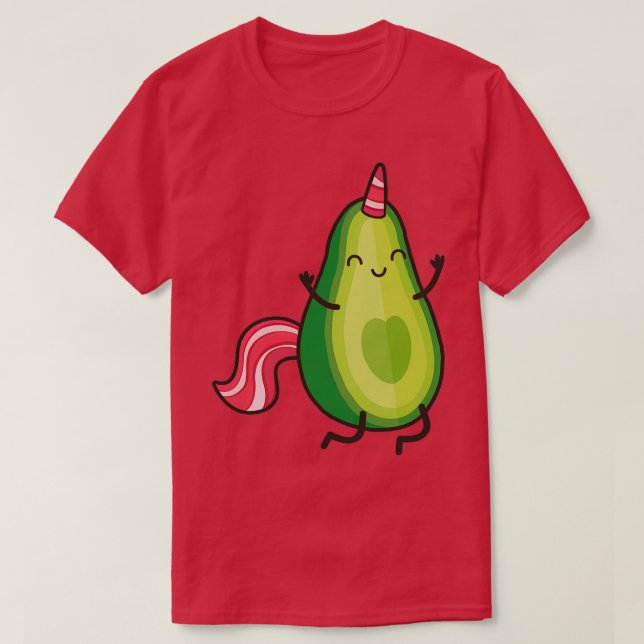 BaconAvocadicorn T-Shirt (Design vorne)
