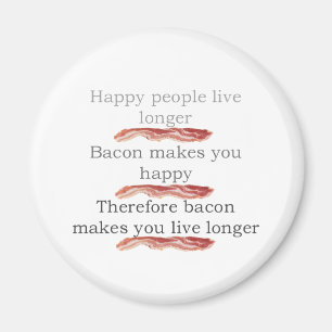 Baconlogicwithbacon Magnet