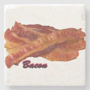 Baconstreifen Steinuntersetzer