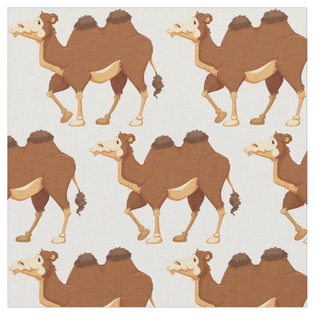 Bactrian Camel Fabric Stoff (Nahaufnahme)
