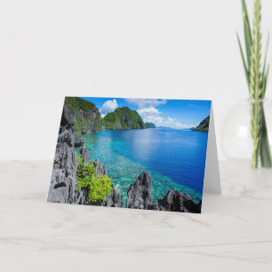 Bacuit-Archipel-Landschaft Karte