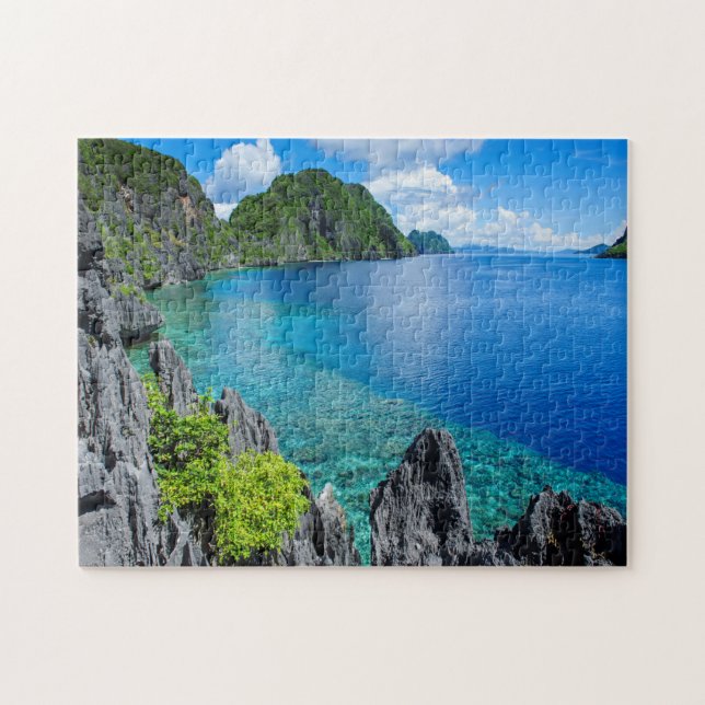 Bacuit-Archipel-Landschaft Puzzle (Horizontal)