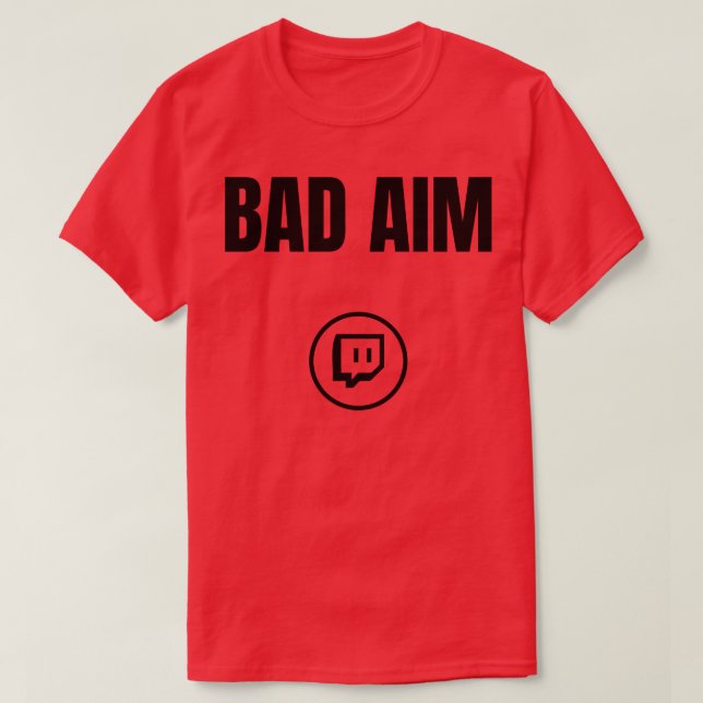 Bad Aim T-Shirt (Design vorne)