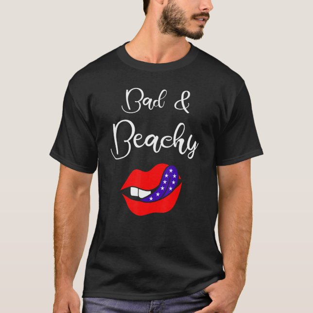 Bad And Beachy 3 T-Shirt (Vorderseite)