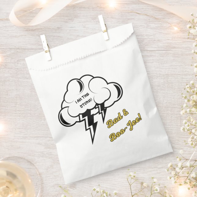 Bad and Boo-jee-Gefallen Geschenktütchen (Ausgeschnitten)