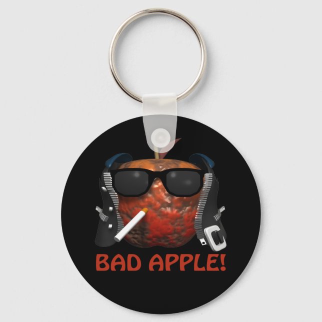 Bad Apple Schlüsselanhänger (Vorderseite)