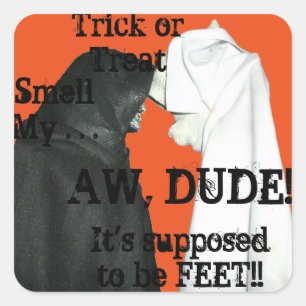 Bad Atem Quadratischer Aufkleber