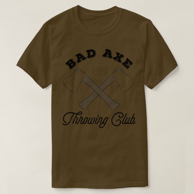 Bad AX Throwing Club T-Shirt (Design vorne)