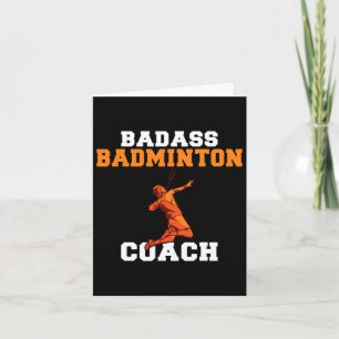 Bad Badminton Coach Karte