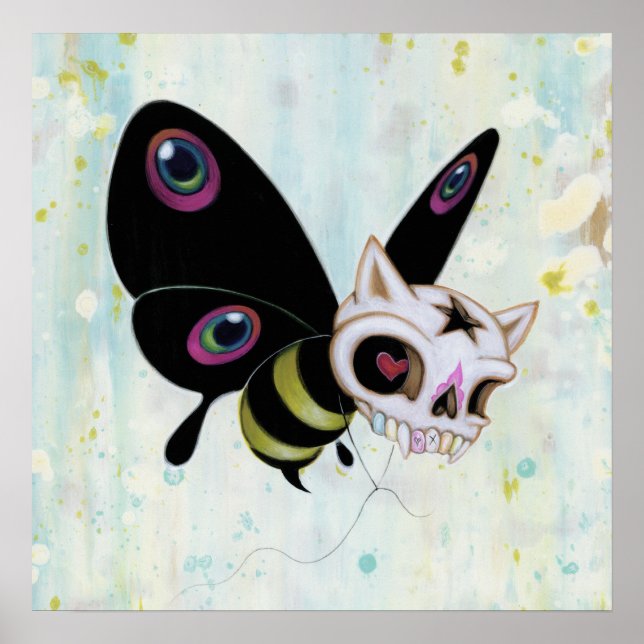 Bad Bee Print Poster (Vorne)