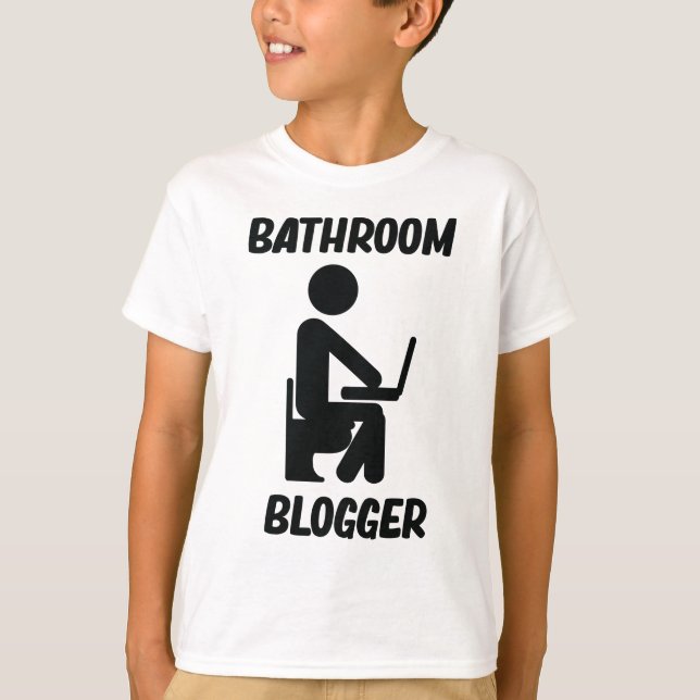 Bad Blogger T-Shirt (Vorderseite)