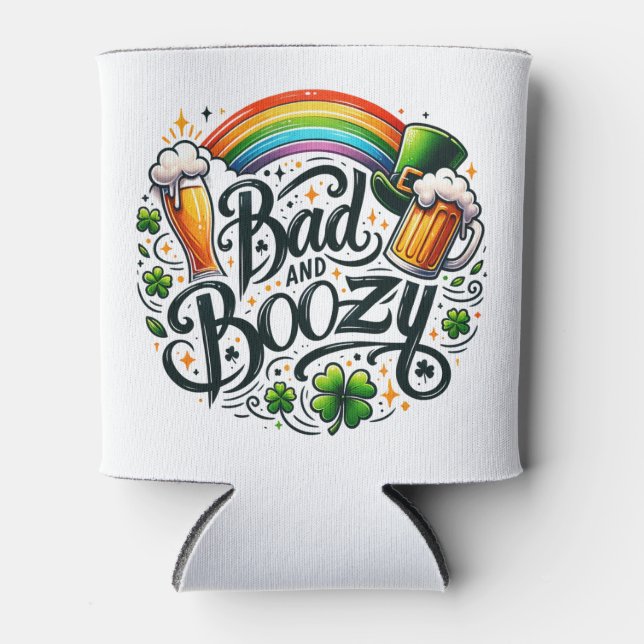 Bad & Boozy Dosenkühler (Vorderseite)
