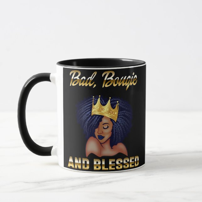 Bad Bougie und gesegnete Bougie Geschenk für Fraue Tasse (Links)