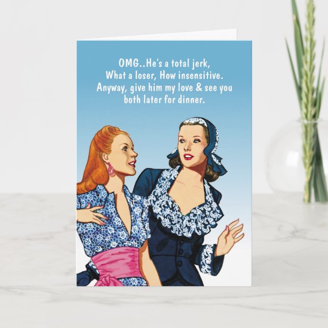 Bad Boyfriend/ Ehband Karte (Vorderseite)