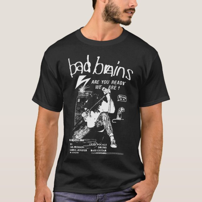 Bad Brains Punk T-Shirt (Vorderseite)