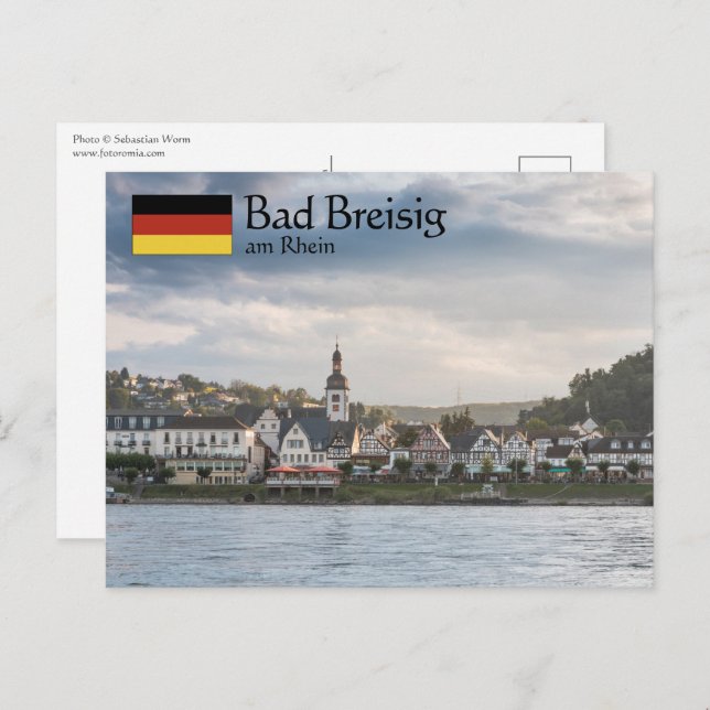 Bad Breisig Deutschland Postkarte (Vorne/Hinten)