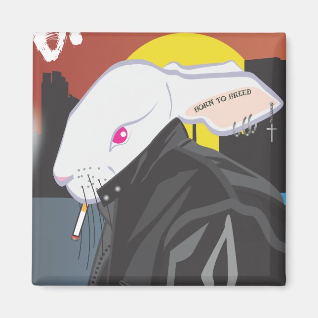 BAD BUNNY MAGNET (Vorne)