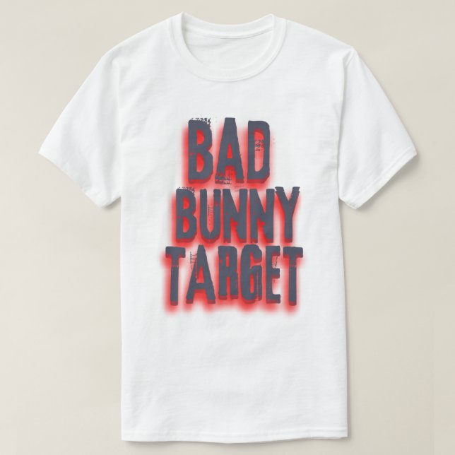 Bad Bunny Target (27) T-Shirt (Design vorne)