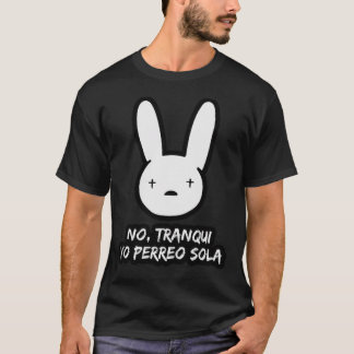 Bad Bunny - Yo Perreo Sola Klassischer T - Shirt