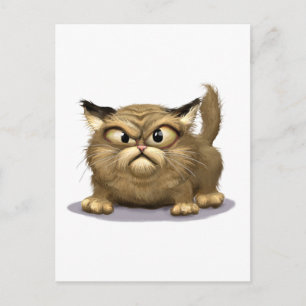 Bad Cat Postkarte