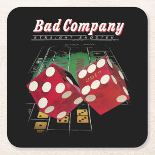 Bad Company Blues Eine Hommage an Paul Rodgers Rechteckiger Pappuntersetzer