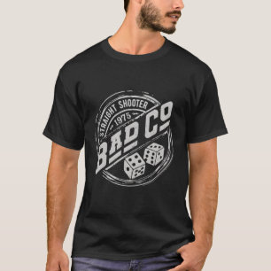 Bad Company Straight Shooter Abzeichen T-Shirt