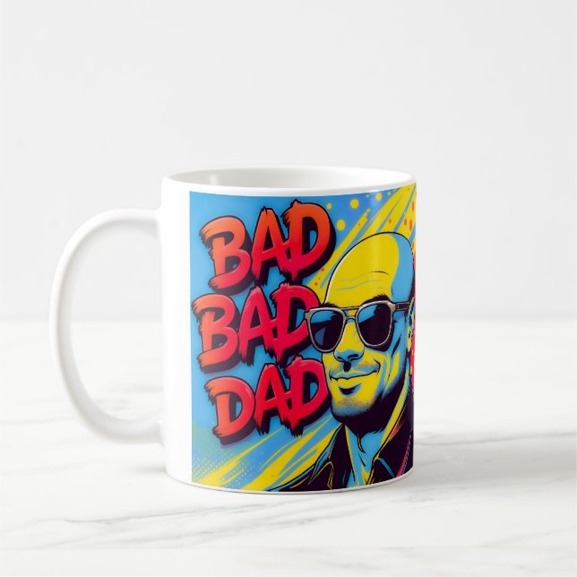Bad Dad Kaffeetasse (Links)