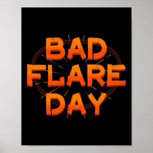 Bad Day Crps Komplexes regionales Schmerzsyndrom O Poster