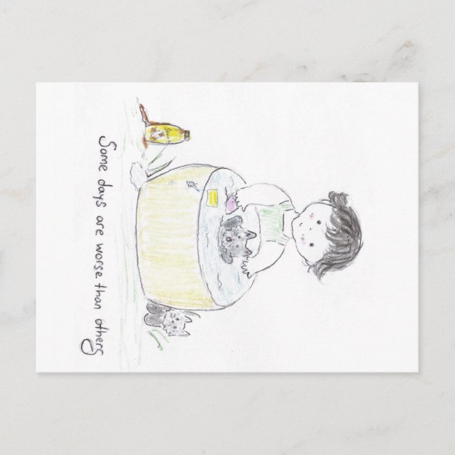 Bad_day Postkarte (Vorderseite)