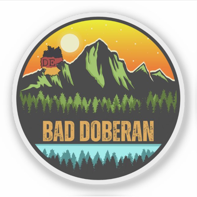 Bad Doberan, Deutschland Aufkleber (Vorderseite)