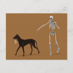 Bad Doggie Postkarte