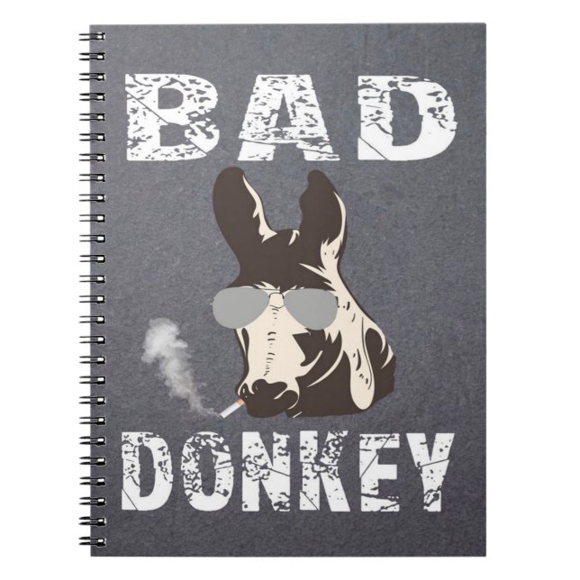 Bad Donkey Notizblock (Vorderseite)