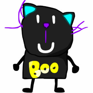 Bad Dream Cat Fotoskulptur Schlüsselanhänger