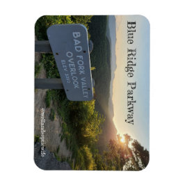 Bad Fork Valley Blick auf Sunset Magnet