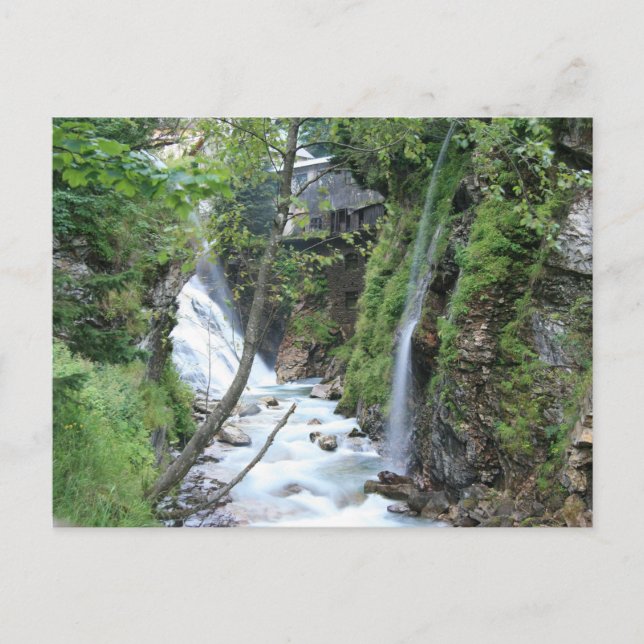 Bad Gastein Oberfälle Postkarte (Vorderseite)