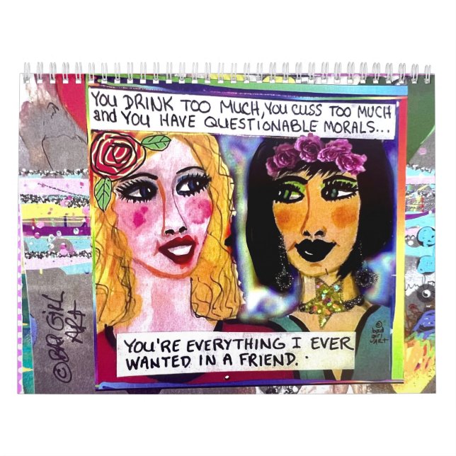 Bad Girl Art Kalender (Titelbild)