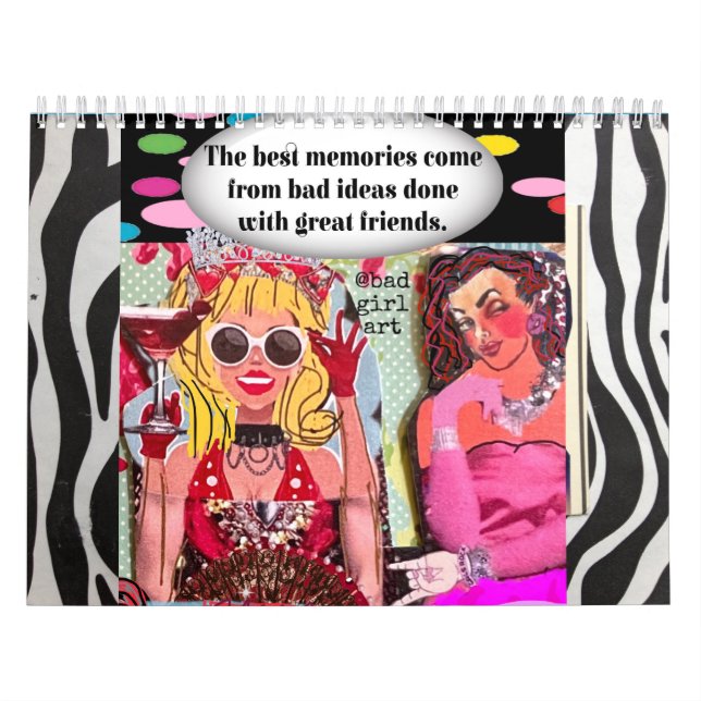 Bad Girl Art Kalender (Titelbild)