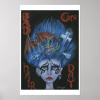 Bad Goth Hair Day