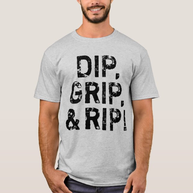 Bad, Griff u. Riss! T-Shirt (Vorderseite)