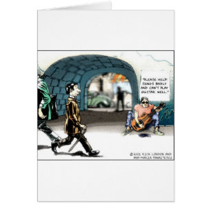 "Bad Guitarist" Funny Cartoon Geschenke & Sammlers