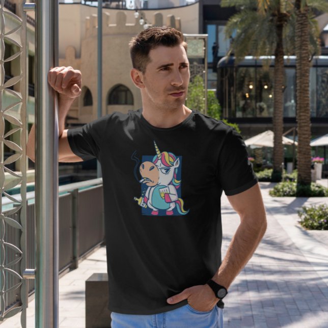 Bad Habits Unicorn T-Shirt (Von Creator hochgeladen)